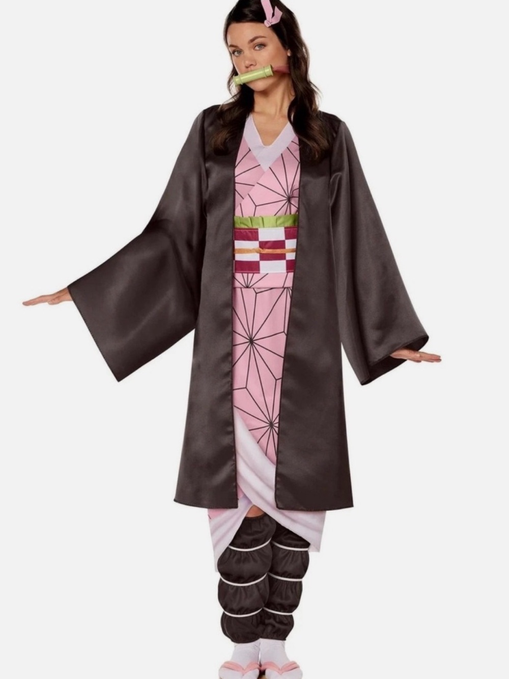 Demon Slayer Nezuko Adult Costume Women's Size Large